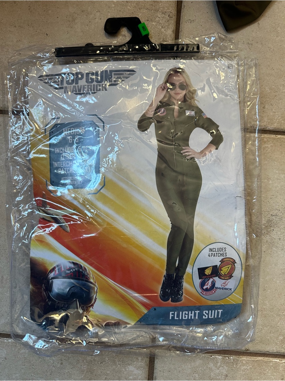 Spirit TopGun Olive Green Women's Flight Suit Jumpsuit and Bonus Maverick Jacket